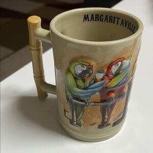 Margaritaville Tropical Parrot Mug with Bamboo Handle
